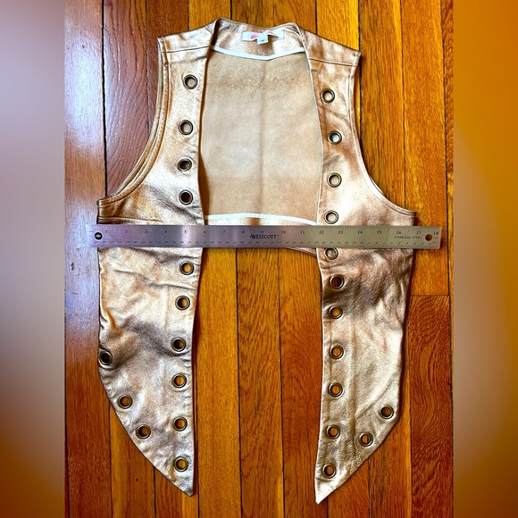 Alice + Olivia | Leather Vest - Picture 7 of 7